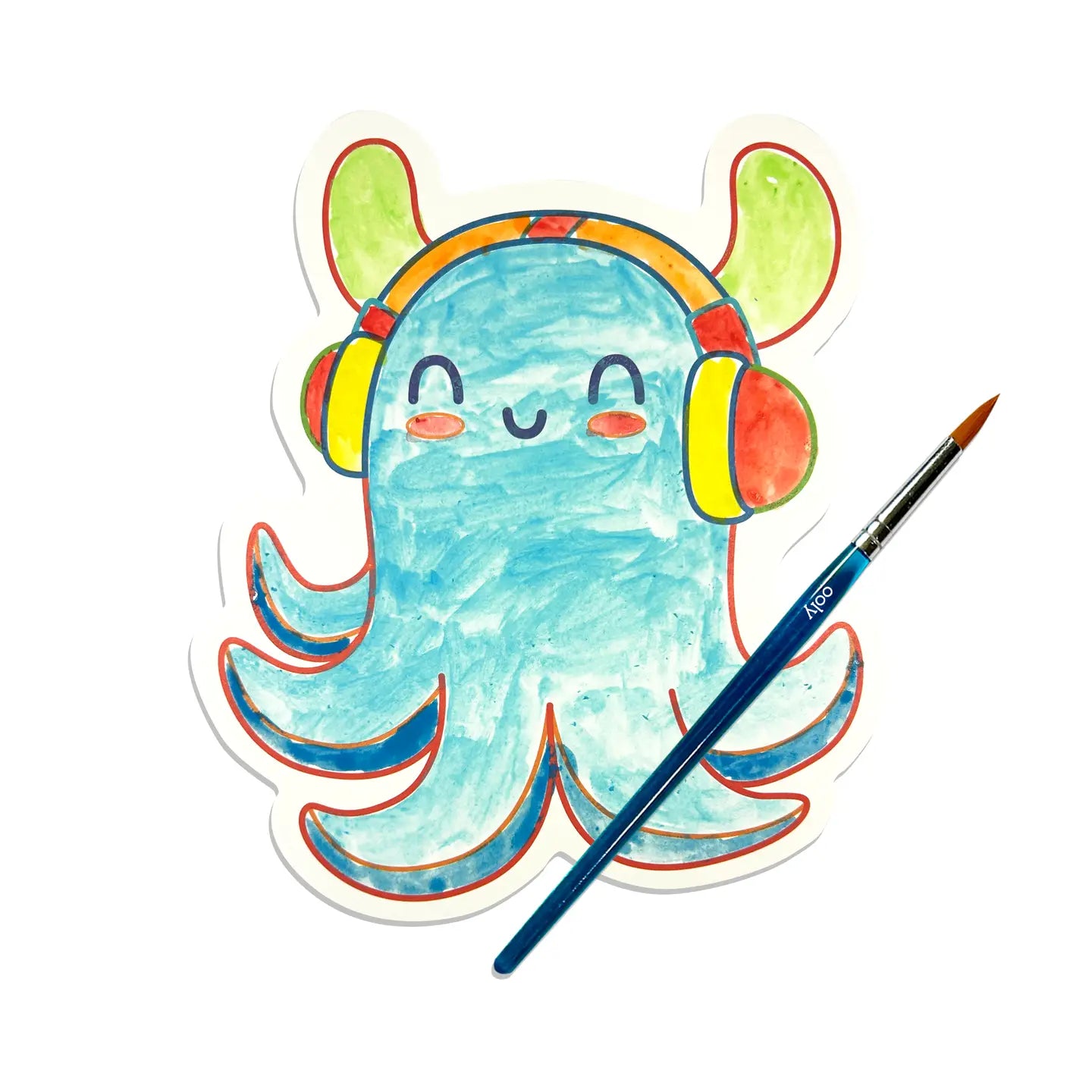 Playful Painters: Easy Watercolor Painting Kit - Ocean Fun