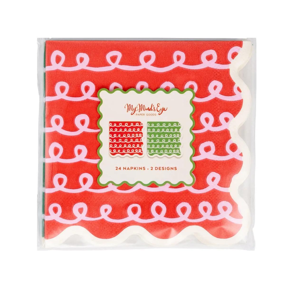 Frosting Cocktail Napkin Set