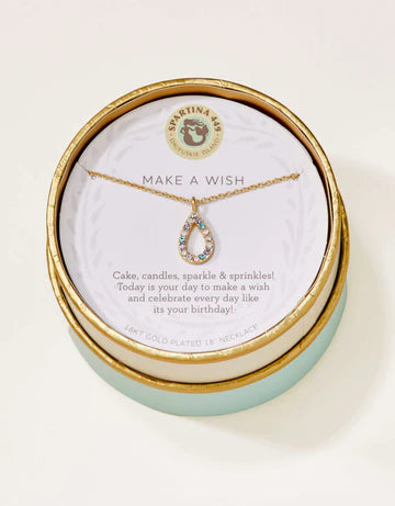 SLV Necklace 18“ Make a Wish/Flame