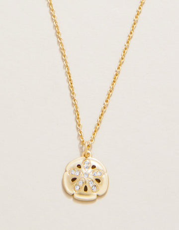 SLV Necklace 18” Treasured/Sand Dollar