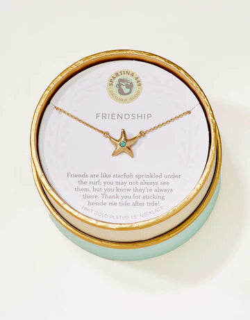 SLV Necklace 18“ Friendship/Starfish