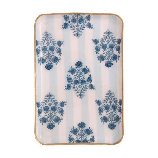 Floral Stripe Pattern Tidbit