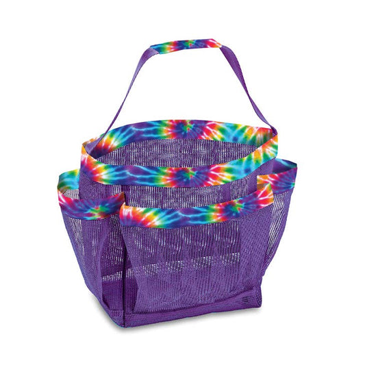 Tie Dye Mesh Shower Caddy