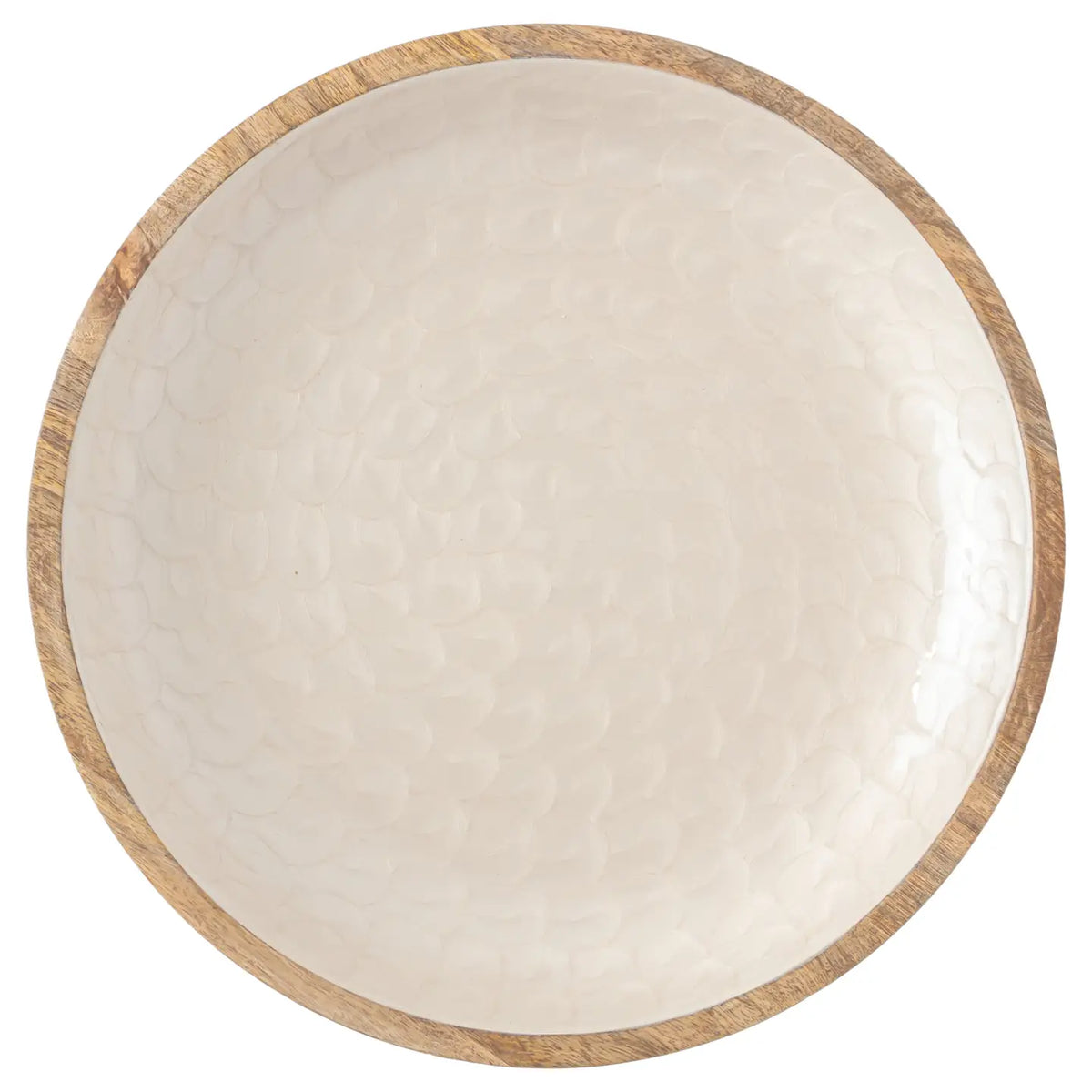 14" Dia Mother of Pearl Fruit Bowl