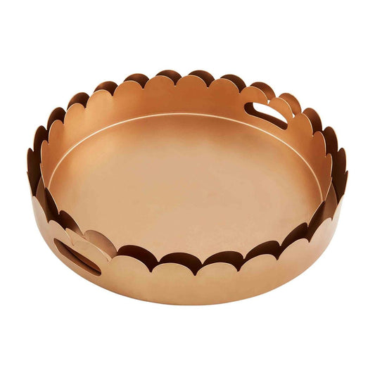 Gold Scallop Tray | Large