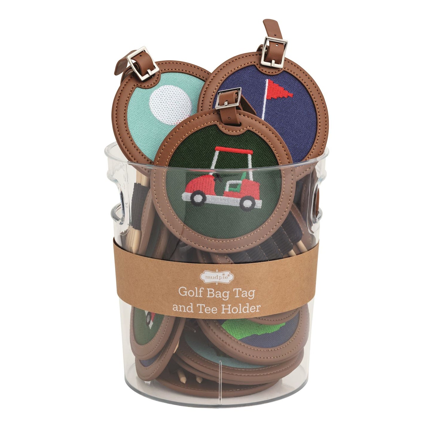 Needlepoint Golf Bag Tags | Assorted