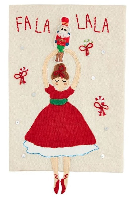 Nutcracker Dangle Leg Towel | Fa La