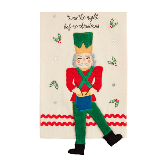 Nutcracker Dangle Leg Towel | Twas