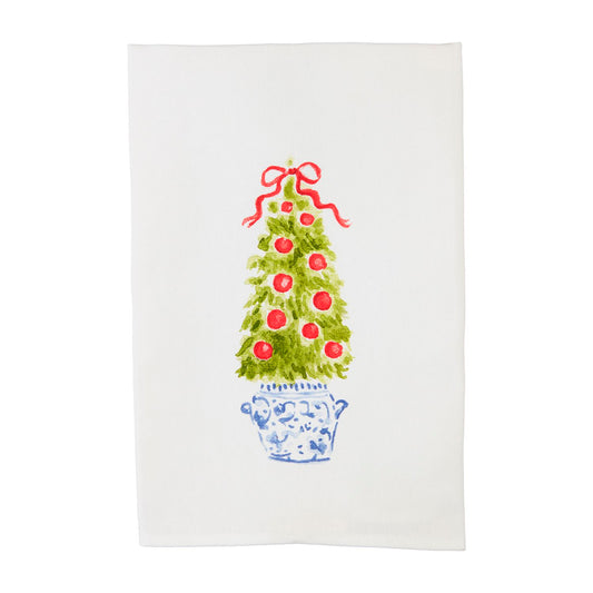 Christmas Topiary Towel | Tree