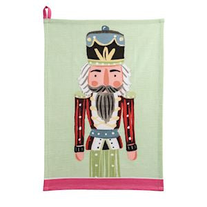 Green Nutcracker Towel
