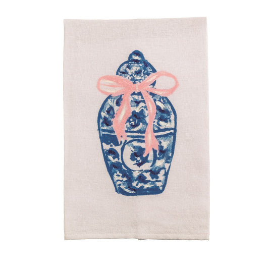 Painted Ginger Jar Towel