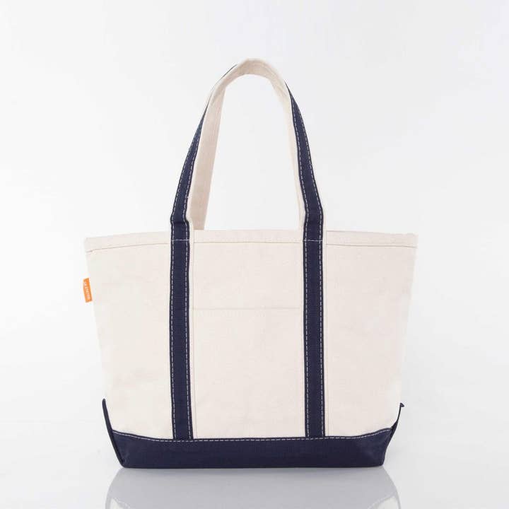 Medium Classic Tote | Navy