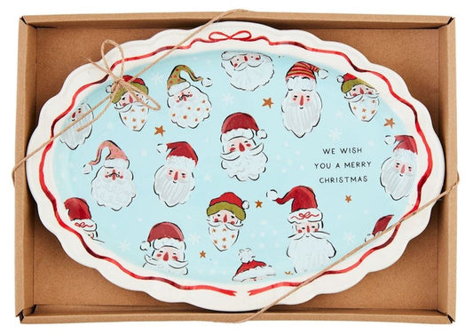 Sentiment Plate | Santa