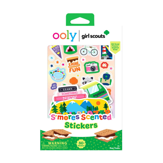 OOLY X Girl Scouts: S'mores Scented Stickers