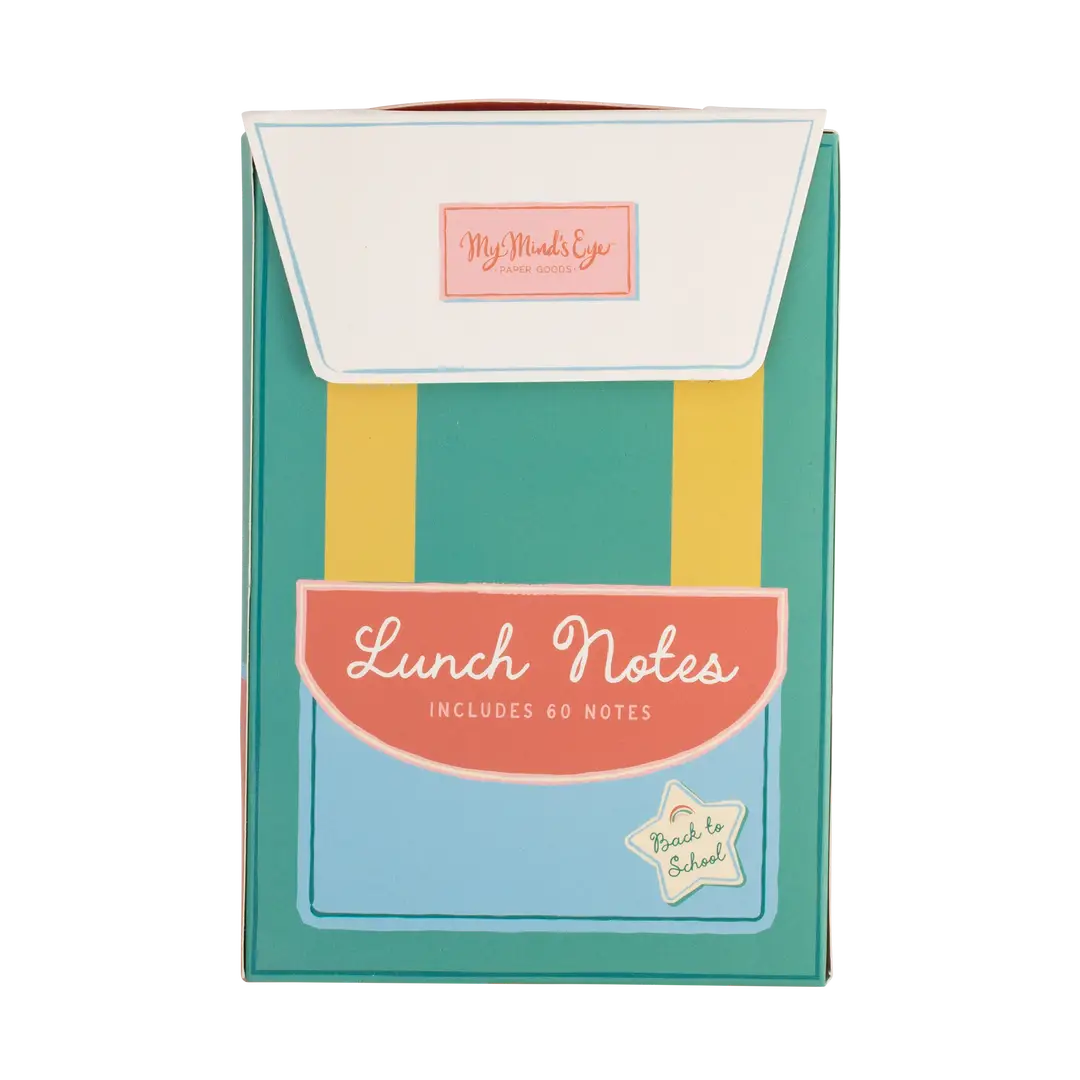 Back To School Lunchbox Notes