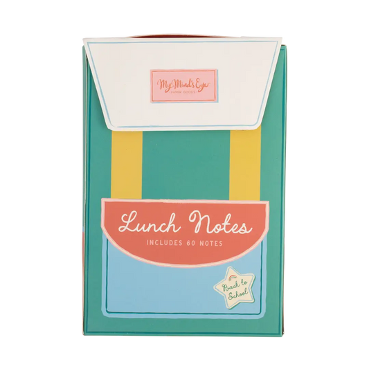 Back To School Lunchbox Notes