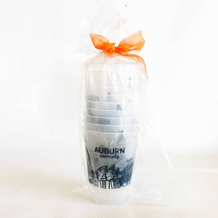 Frosted Cup Set | Auburn Skyline