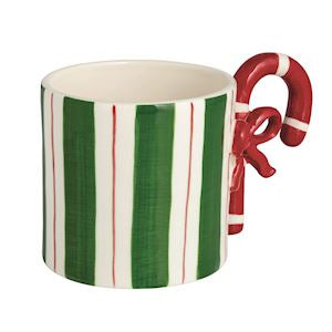 Candy Cane Handle Mug