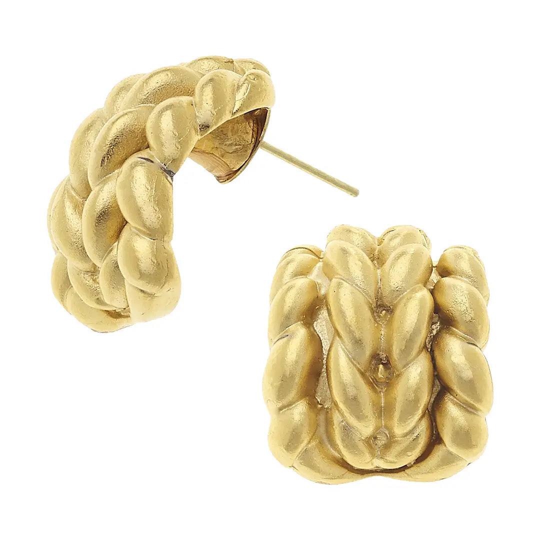 Braided Cuff Hoops