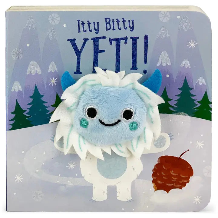 Finger Puppet Board Book | Itty Bitty Yeti