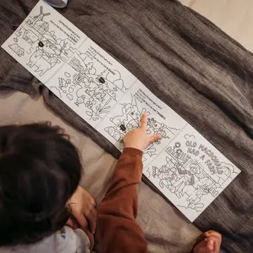 Reusable Coloring Book | Old Macdonald Had A Farm