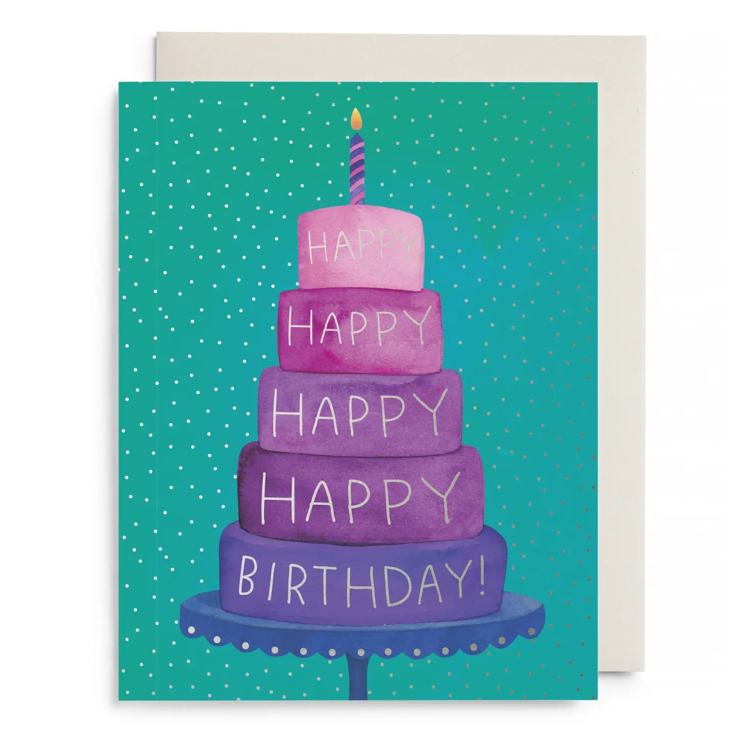 Greeting Card | Birthday Layer Cake