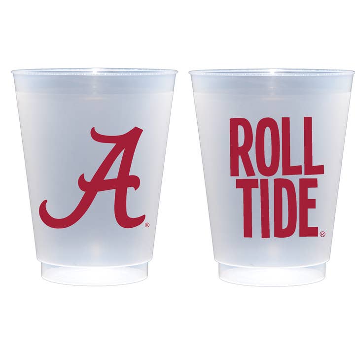 Frosted Cup Set | Alabama Roll Tide
