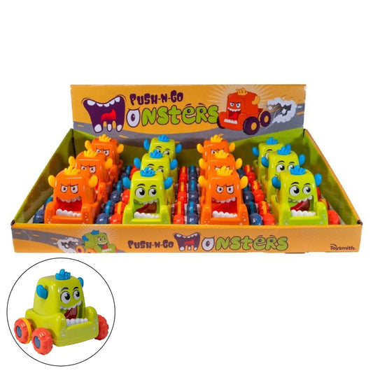 Push-N-Go Monsters | Assorted Styles