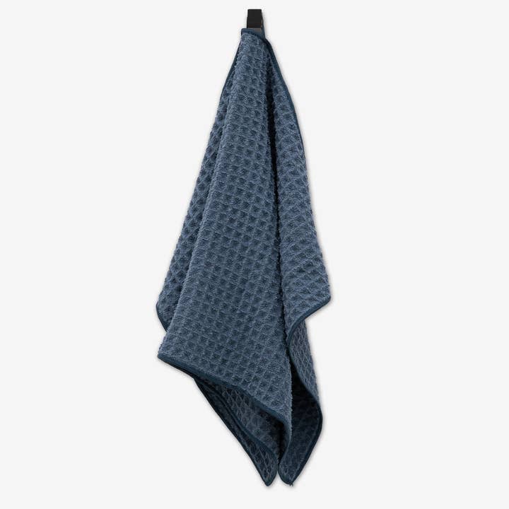 Waffle Hand Towel | Midnight Blue