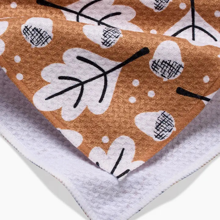 Tea Towel | Falling Acorns