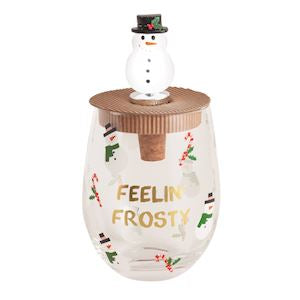 Feelin' Frosty | Glass & Light-Up Stopper Set