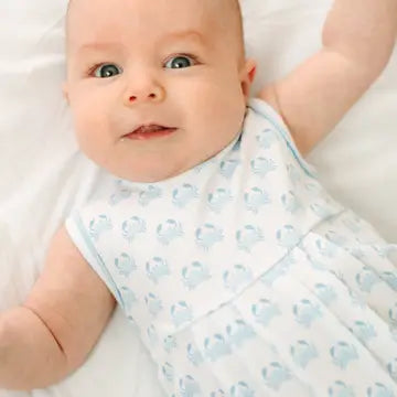 Little Crawlers Print Bubble | Light Blue