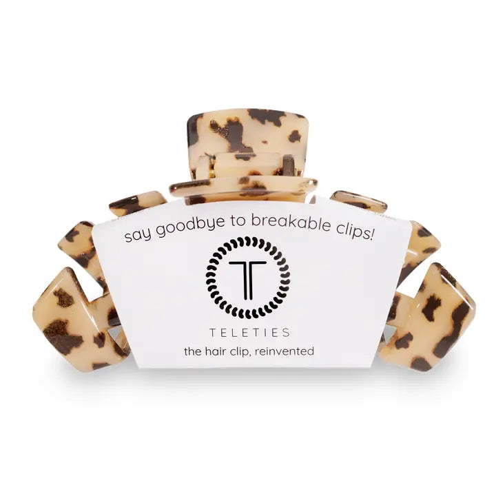 Teleties Claw Hair Clip | Blonde Tortoise | Assorted Sizes