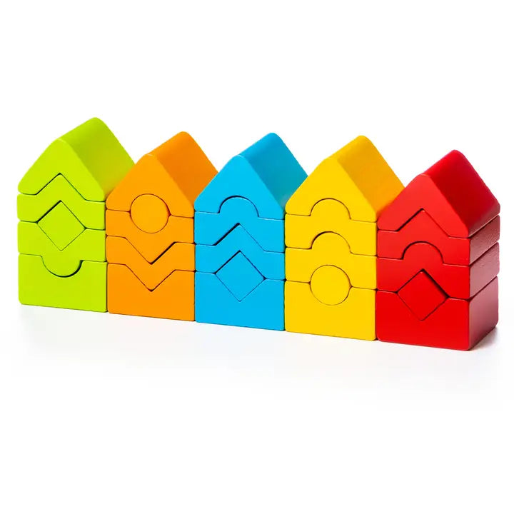 Cubika | Wooden Set of Towers