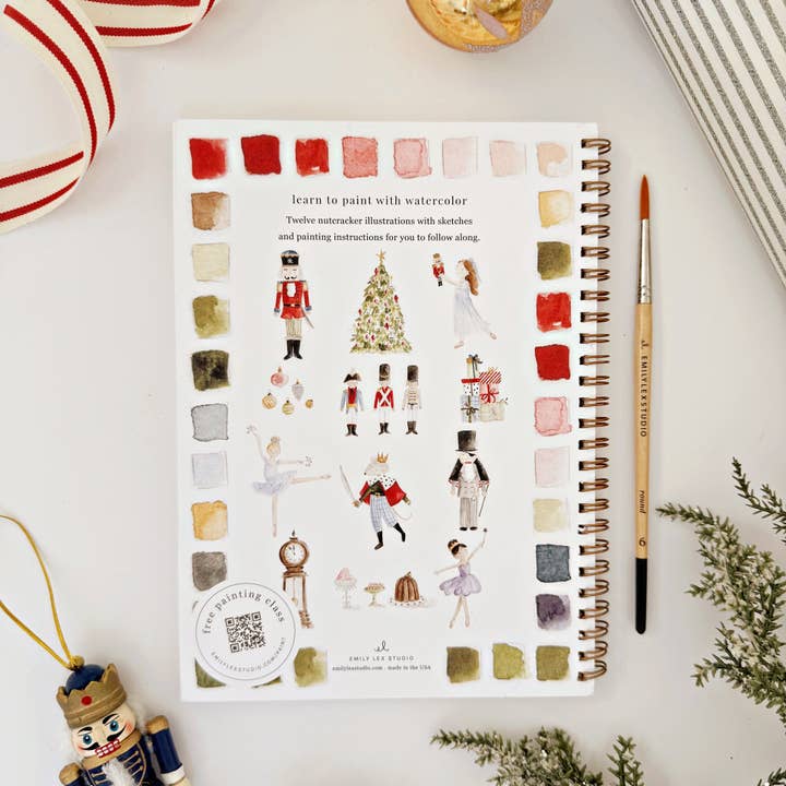 Watercolor Workbook | Nutcracker