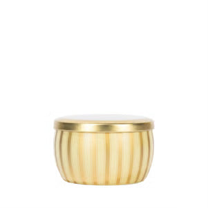 Gilded Pear Holiday Tin Candle
