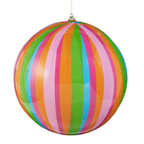 Stripe Ball Ornament | 8"