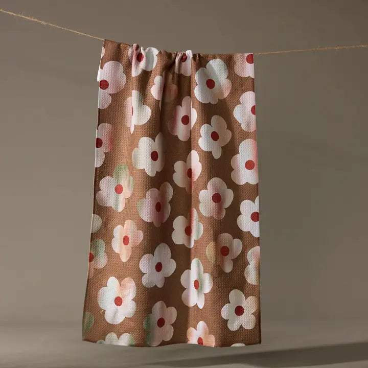 Tea Towel | Brushed Bouquet Brown