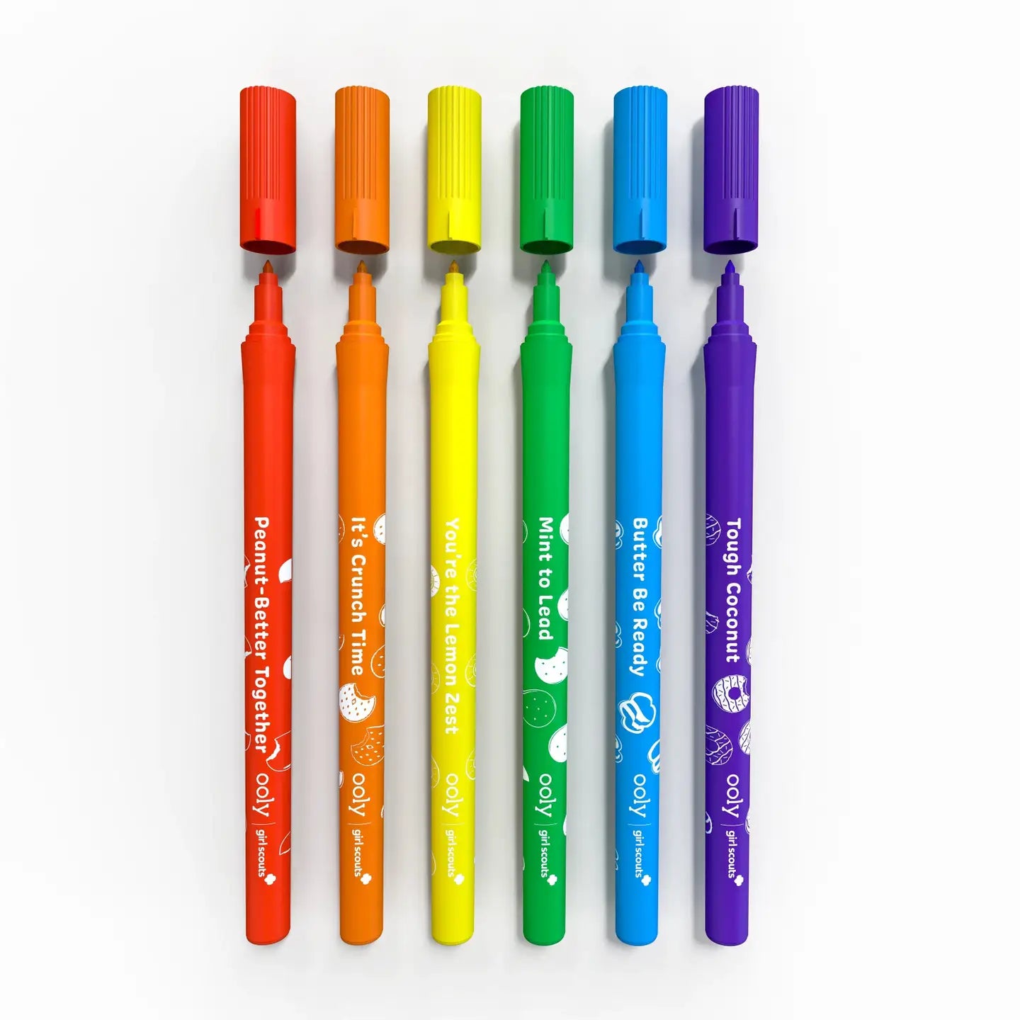 OOLY X Girl Scouts: Cookie Scented Markers