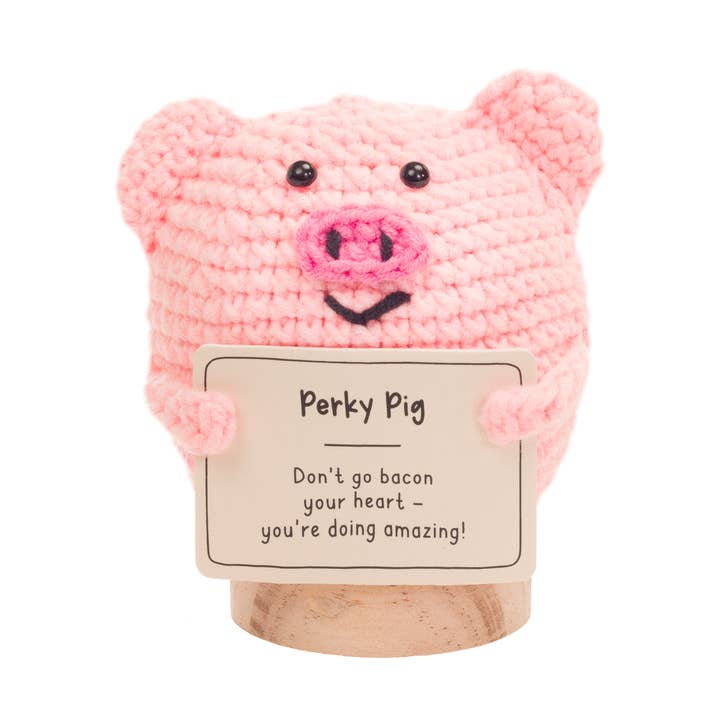 Crochet Friends | Perky Pig