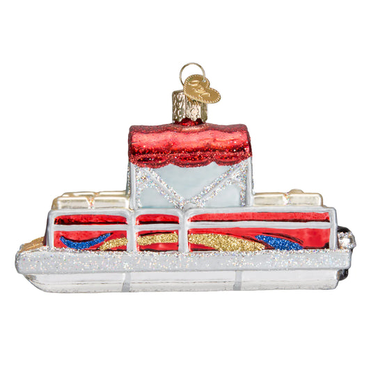 Pontoon Boat Ornament