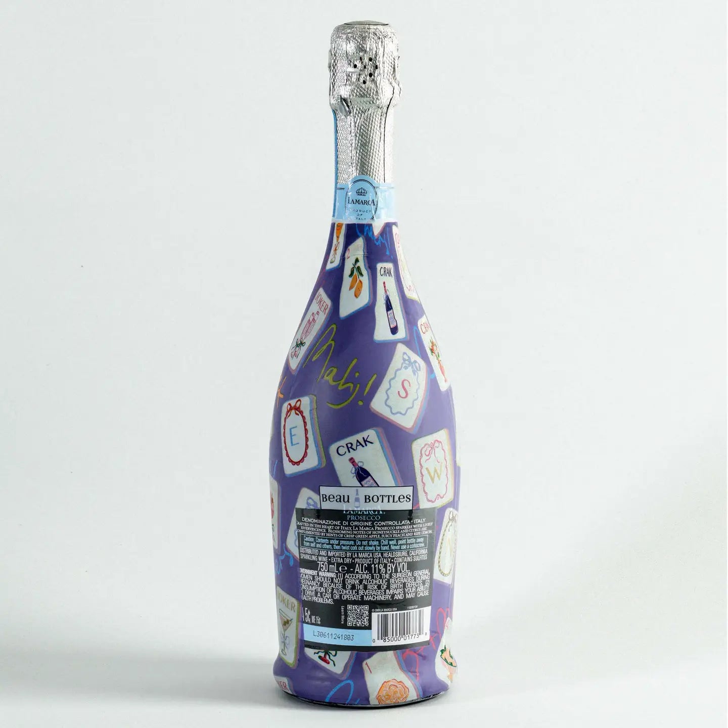 Beau Bottles Purple Mahjong | Prosecco Collection
