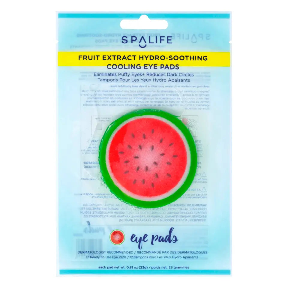 Watermelon Hydro-Soothing Spa, Cooling Eye Pads