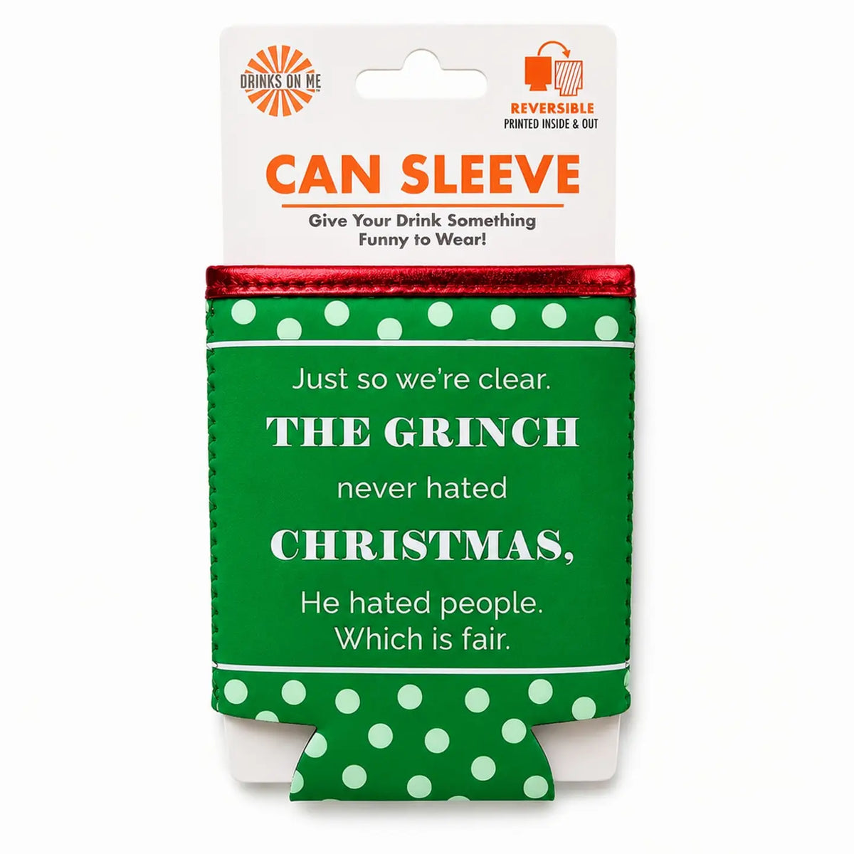 Can Sleeve | Grinch