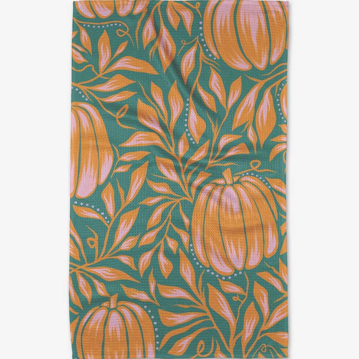 Tea Towel - Happy Pumpkins