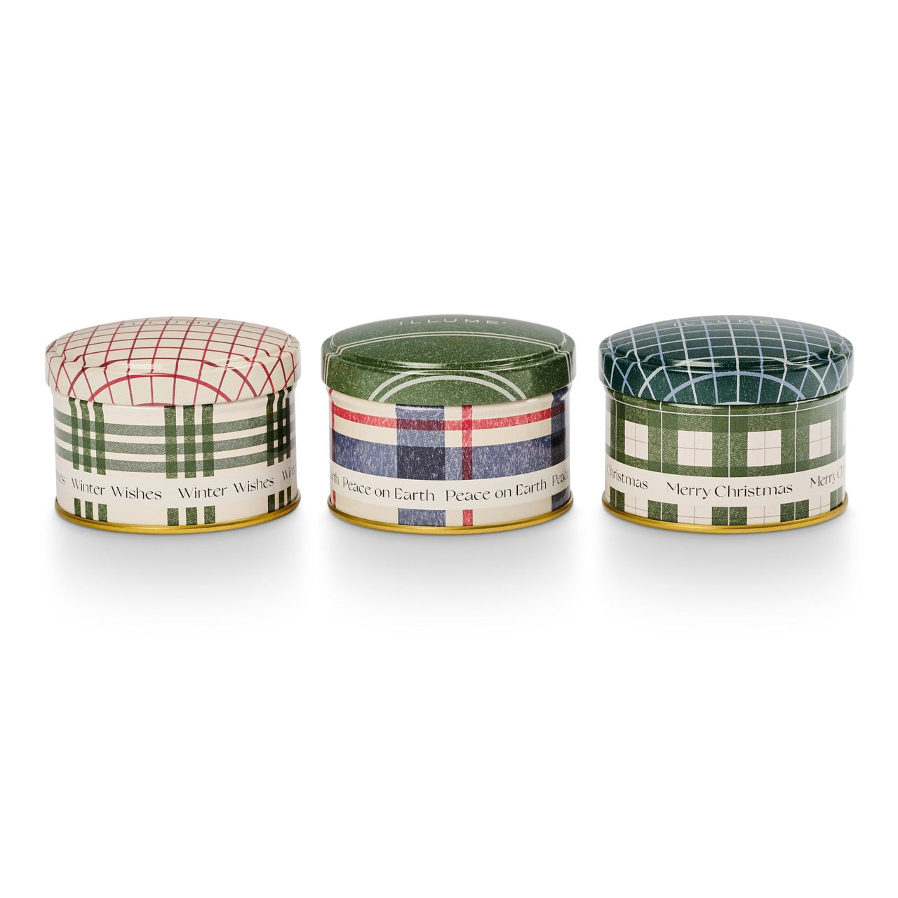 Balsam & Cedar Noble Holiday Tin Trio Gift Set