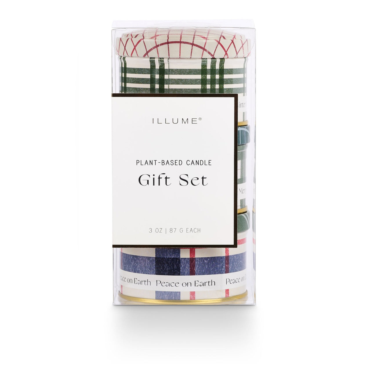 Balsam & Cedar Noble Holiday Tin Trio Gift Set