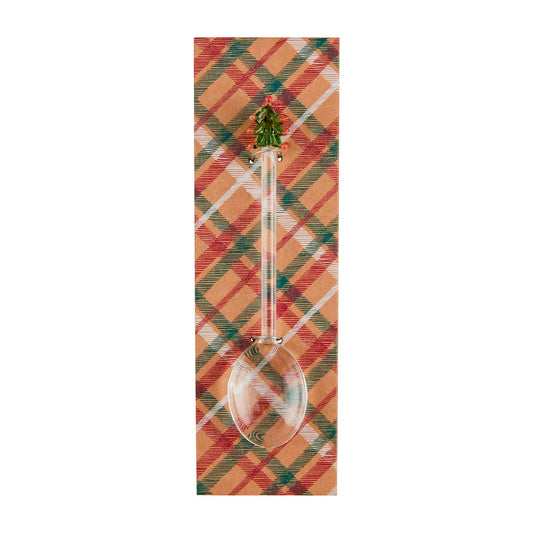 Christmas Glass Icon Spoon | Tree