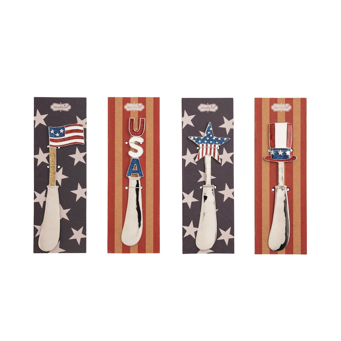 Enamel Americana Spreaders | Assorted