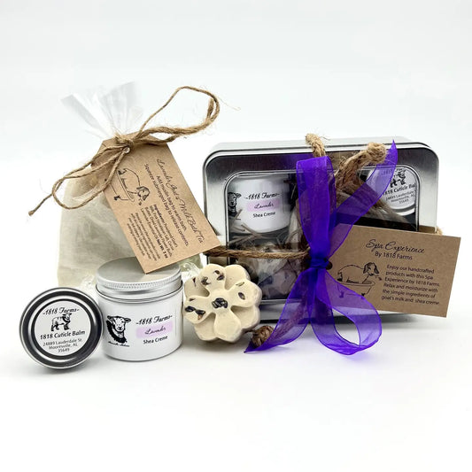 Skin Softening Spa Experience Tin Gift Set | Lavender